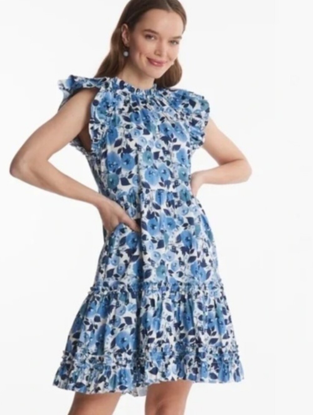 Tyler Boe Mini Dress 100% Cotton M